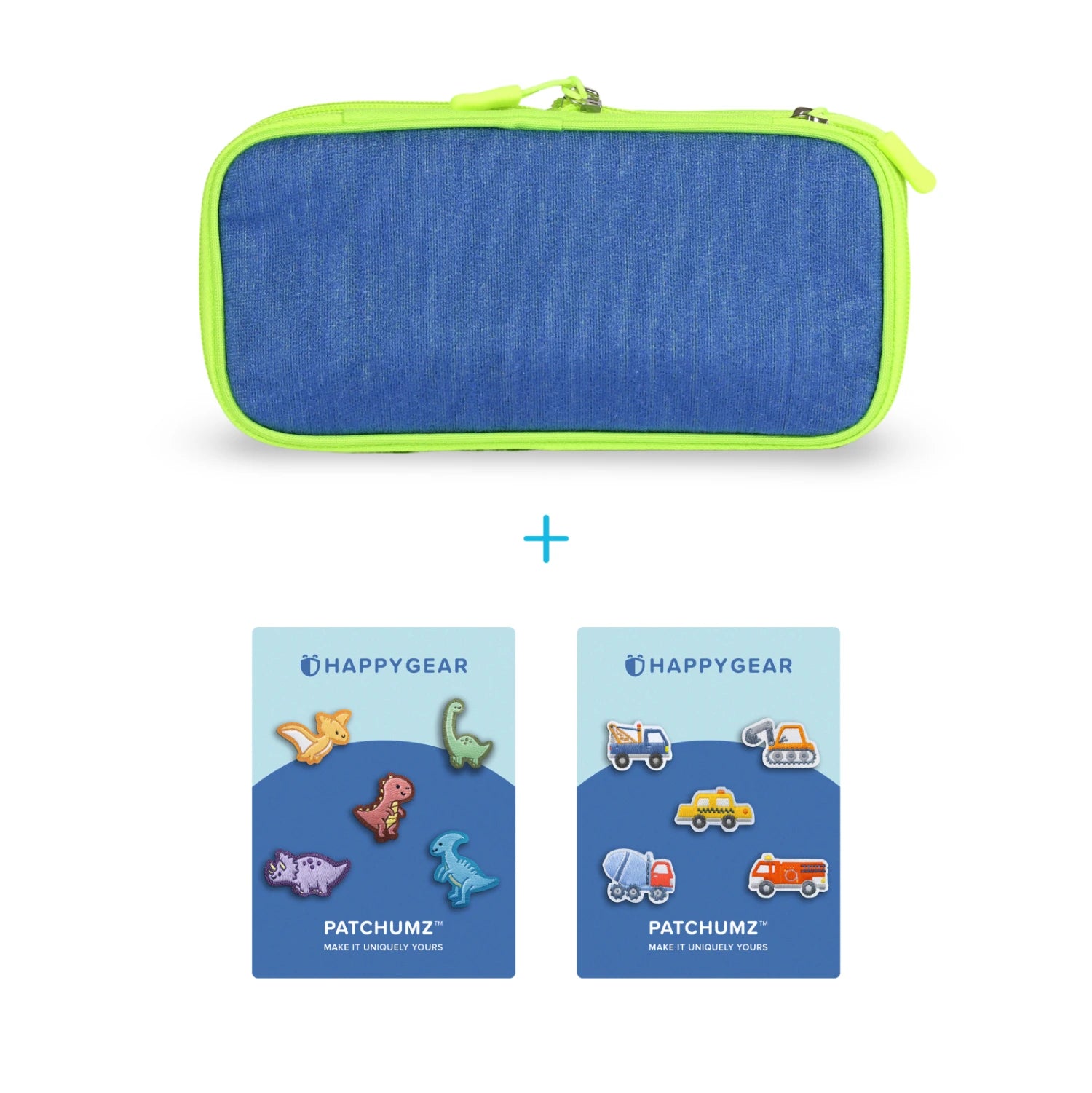 Pencil Pouch Dinos & Vehicles Starter Bundle