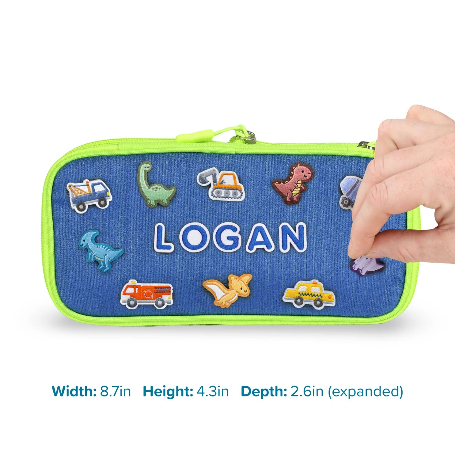 Pencil Pouch Dinos & Vehicles Starter Bundle