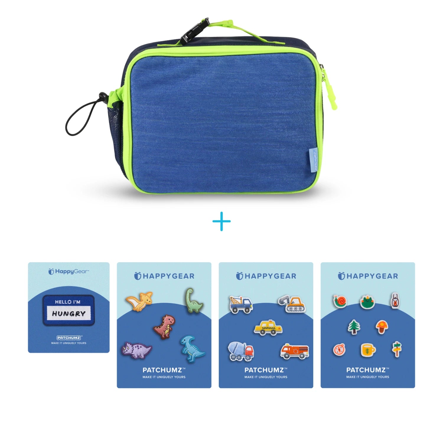 Lunch Bag Dinos & Vehicles Starter Bundle