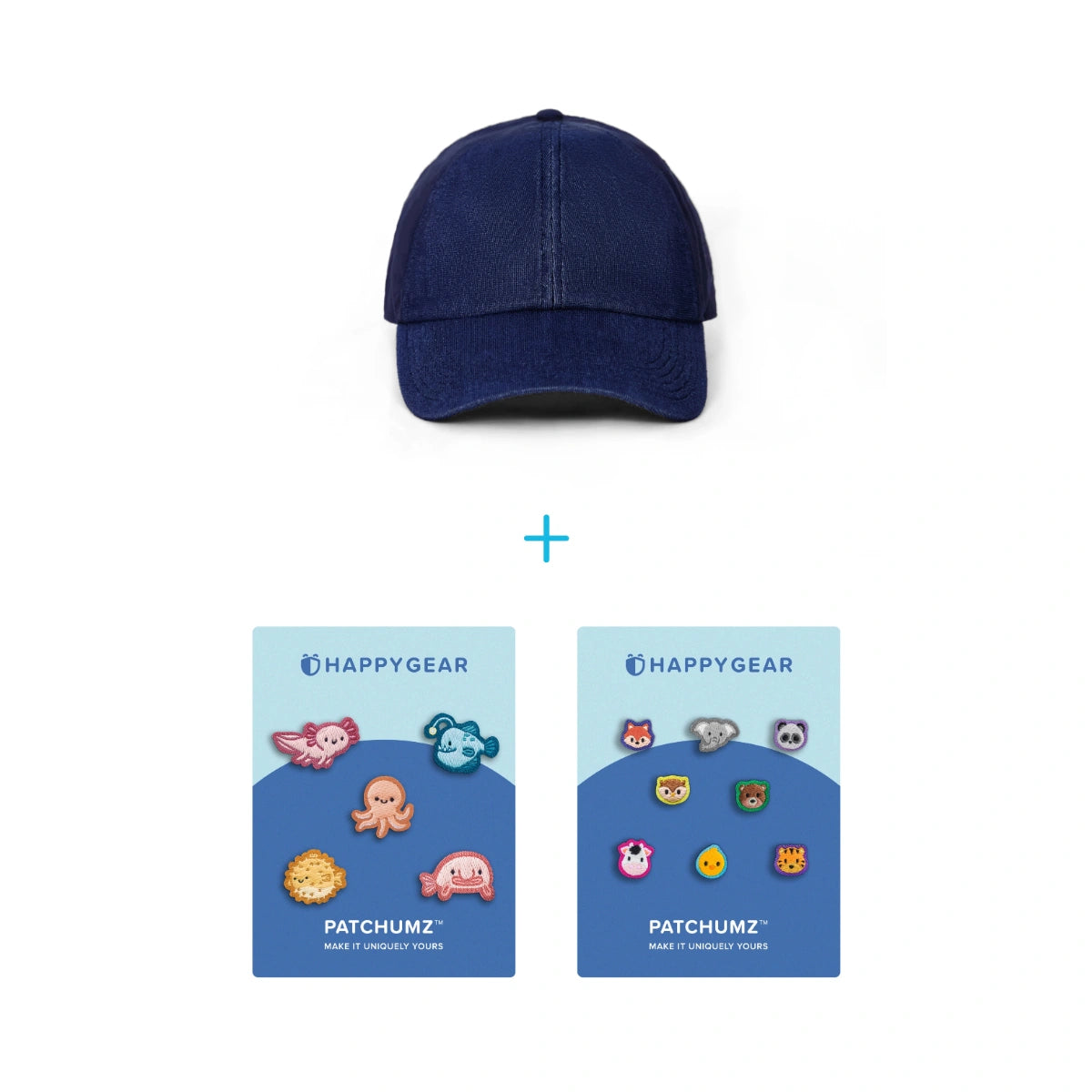 Baseball Cap Animals Starter Bundle
